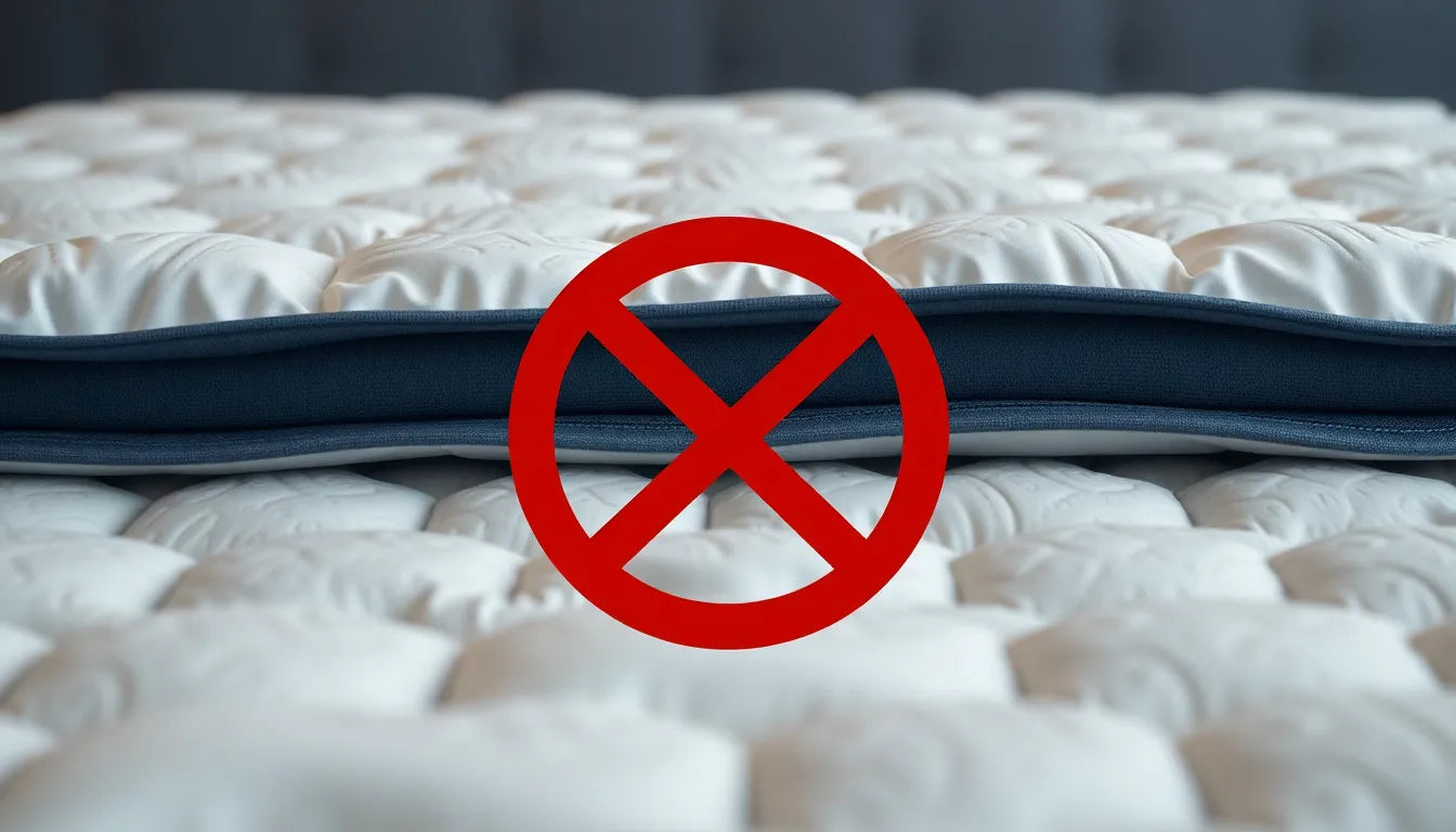 Myten om hård madrass: varför medelhård är bättre för din rygg - Illustration