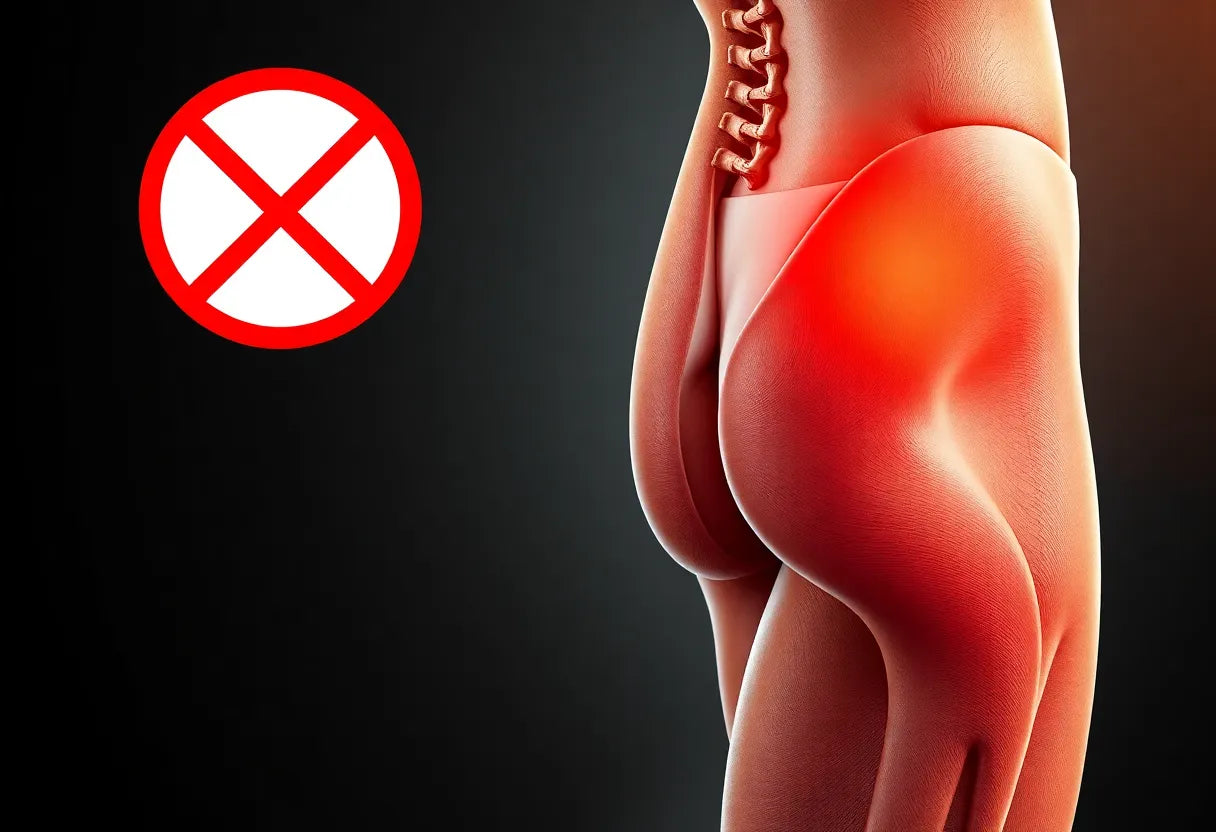 Upptäck de bästa övningarna för att lindra piriformis syndrom och förbättra din muskelhälsa - Illustration