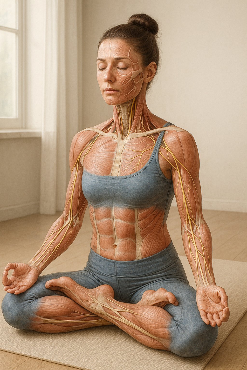 Yoga: en resa mot inre lugn och fysisk styrka - Illustration