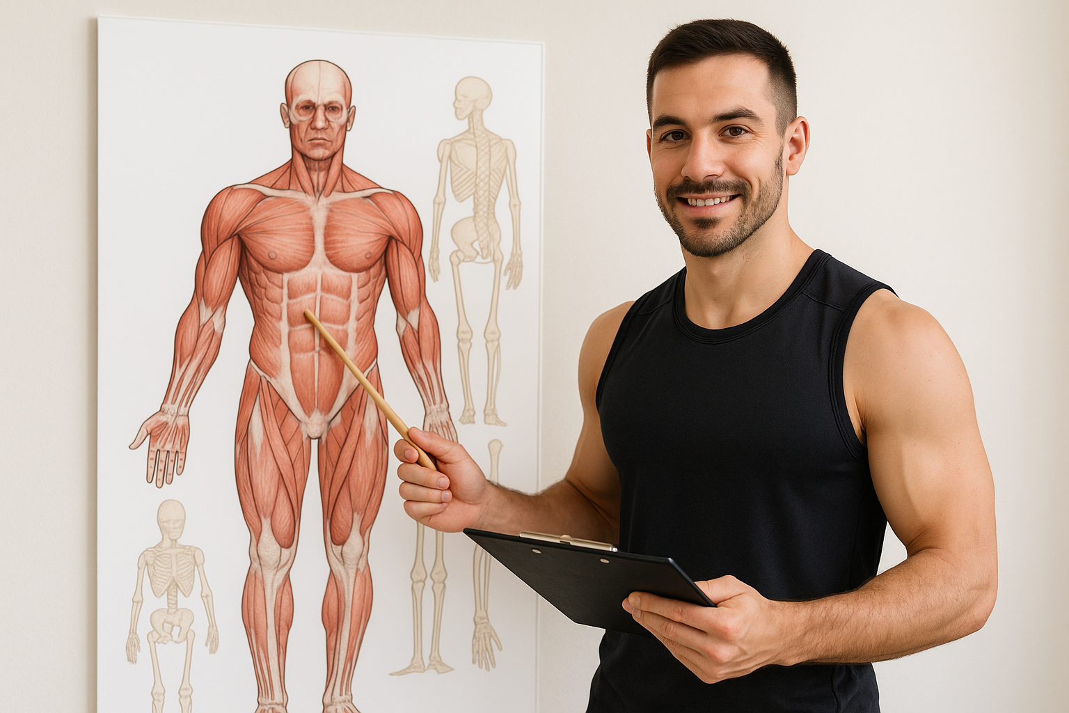 Upptäck hemligheterna bakom att bli en framgångsrik fitnessinstruktör - Illustration