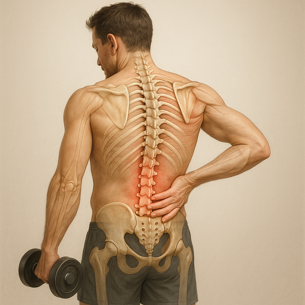 Stärk din rygg och lindra smärta med dessa effektiva övningar hemma - Illustration