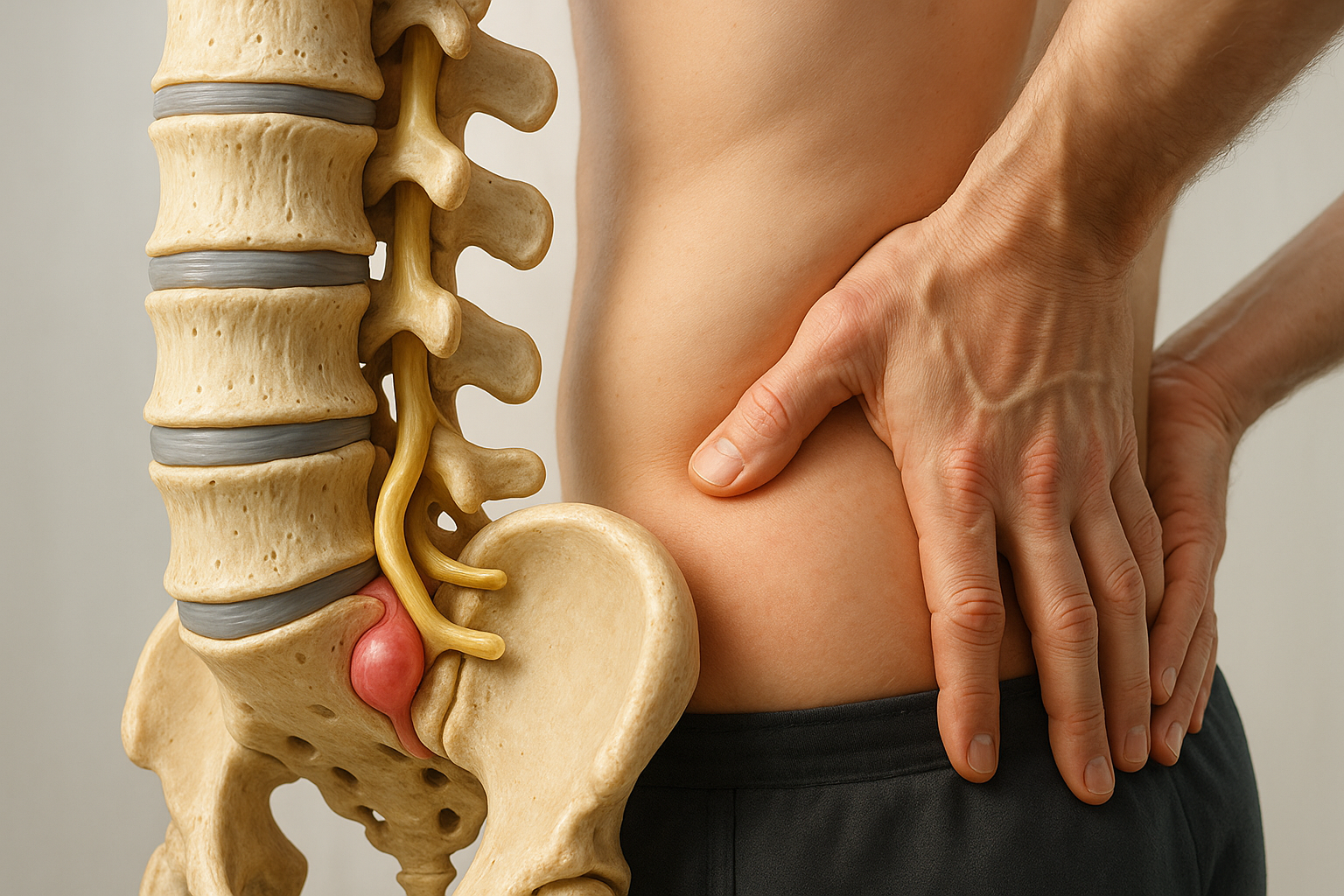 Upptäck hur du lindrar smärta från protrusion i ländryggen med enkla övningar och tips