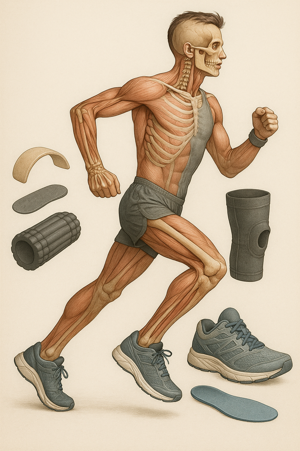 Ta ditt maraton till nästa nivå med rätt utrustning - Illustration