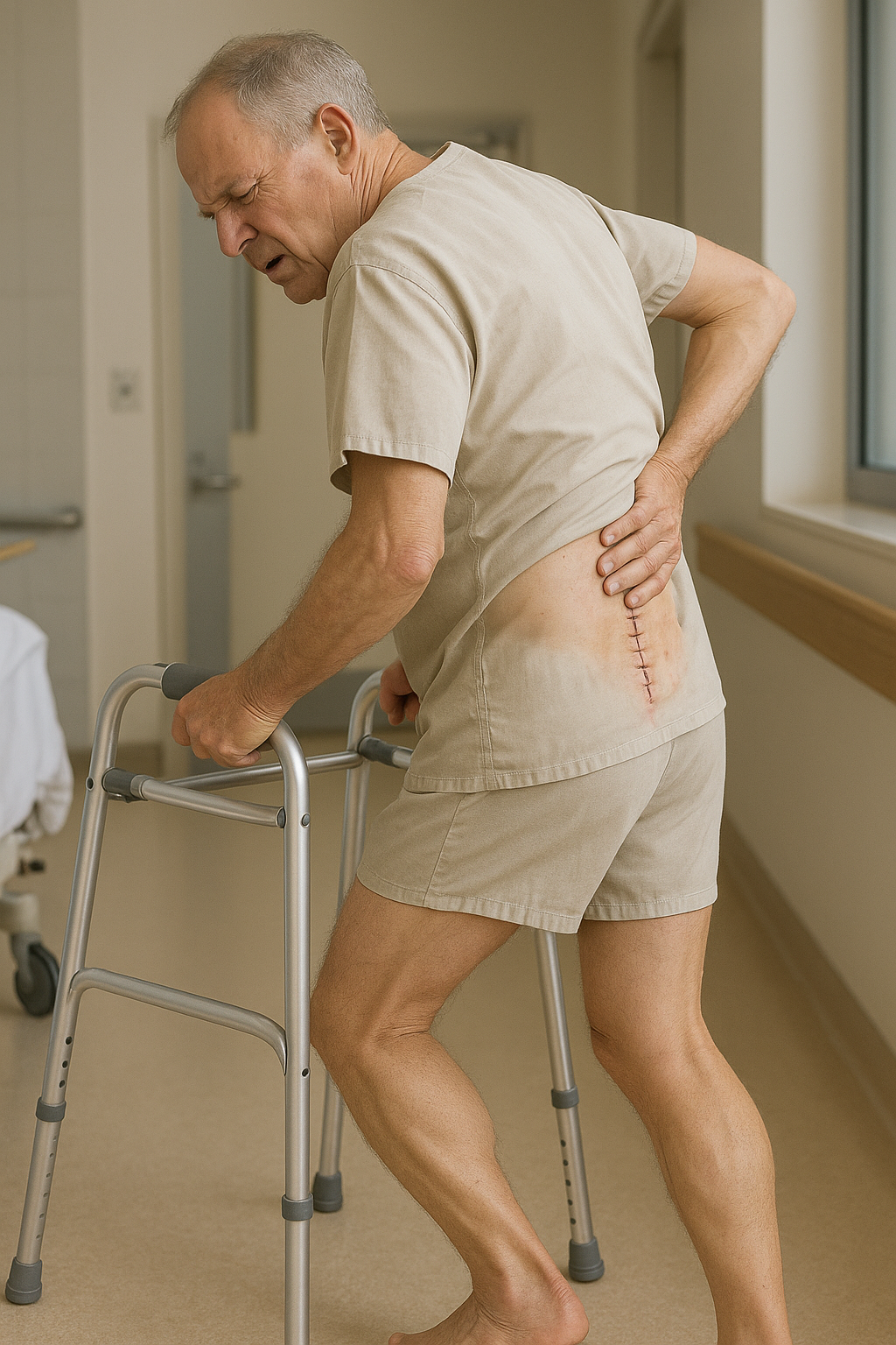 Hantera smärta efter spinal stenos-operation: tips för snabbare återhämtning - Illustration