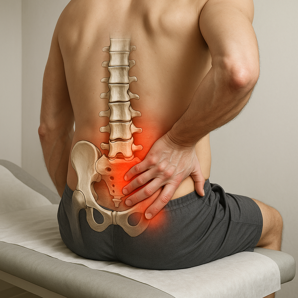 Lindra smärta i korsbenet: praktiska råd och effektiva lösningar - Illustration