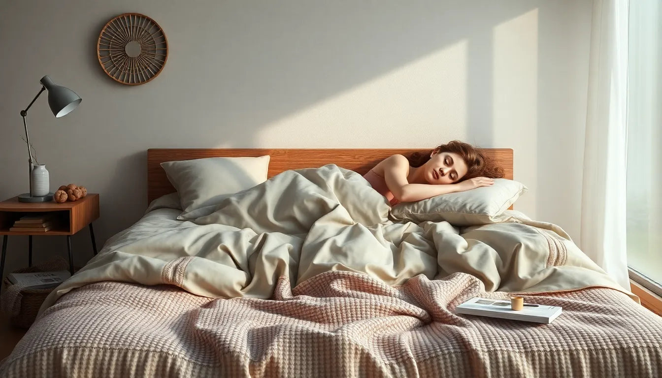 Sov gott trots ryggont: upptäck de bästa ställningarna och tipsen - Illustration