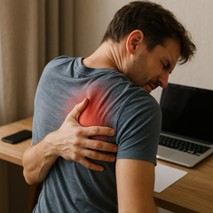 Upptäck orsakerna bakom smärta under ditt högra skulderblad och hur du kan lindra den