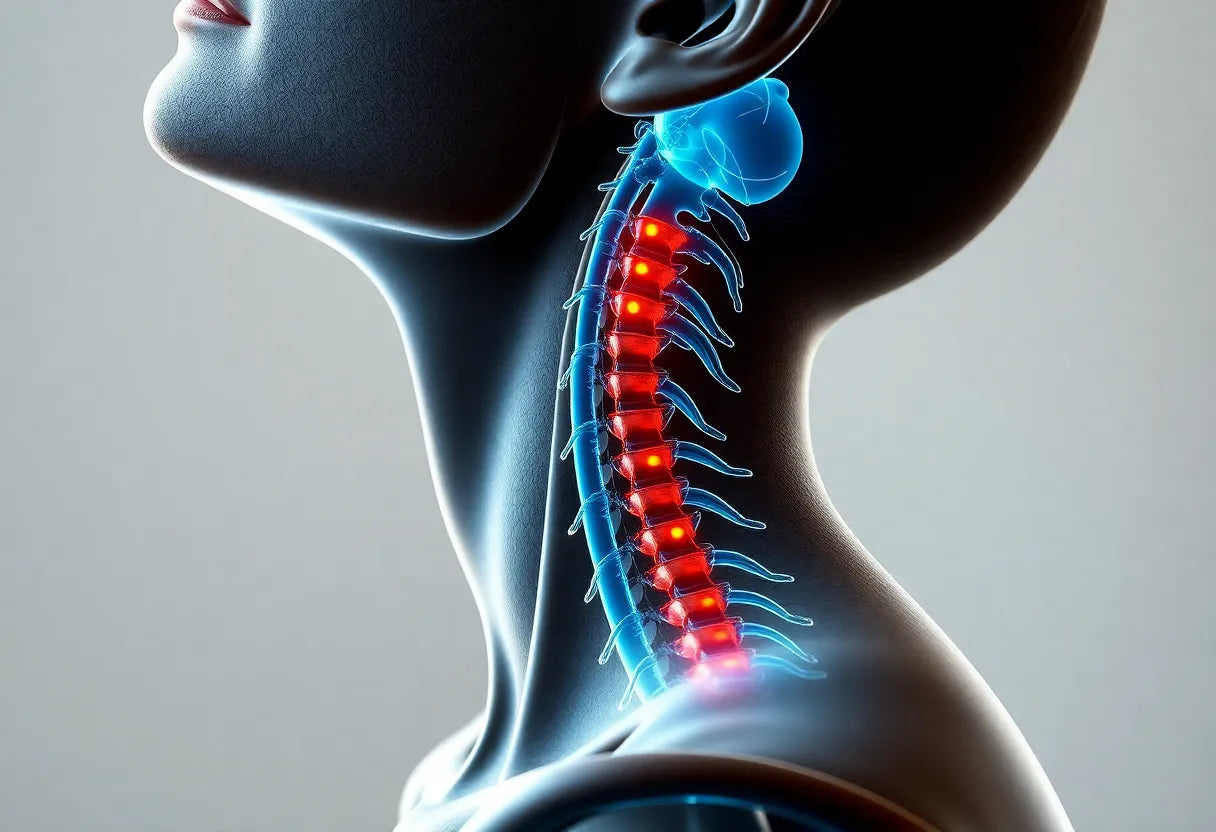 Upptäck kraften i McKenzie-övningar för att lindra diskbråck i nacken - Illustration