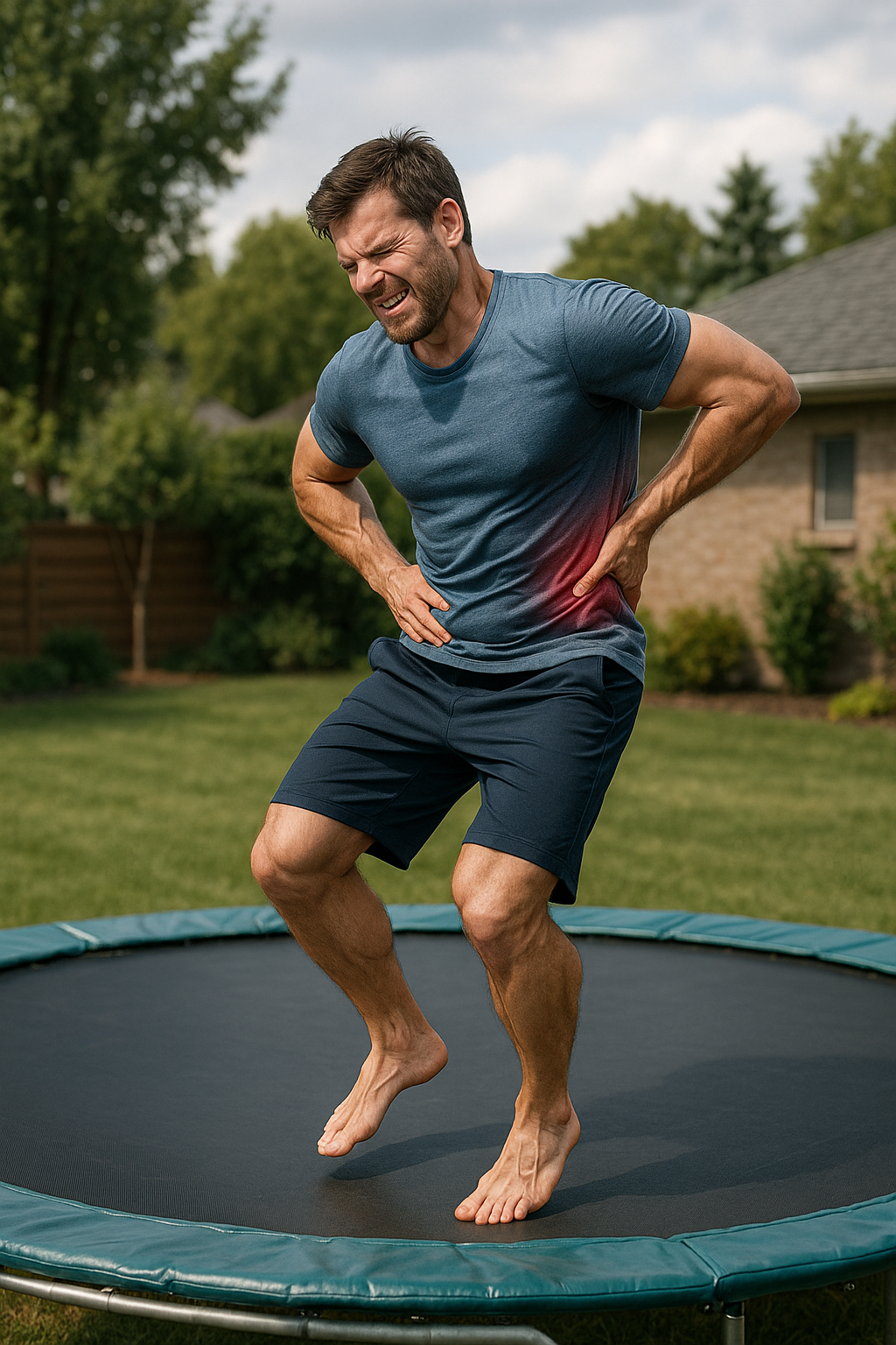 Hoppa utan smärta: så undviker du ryggont efter trampolin