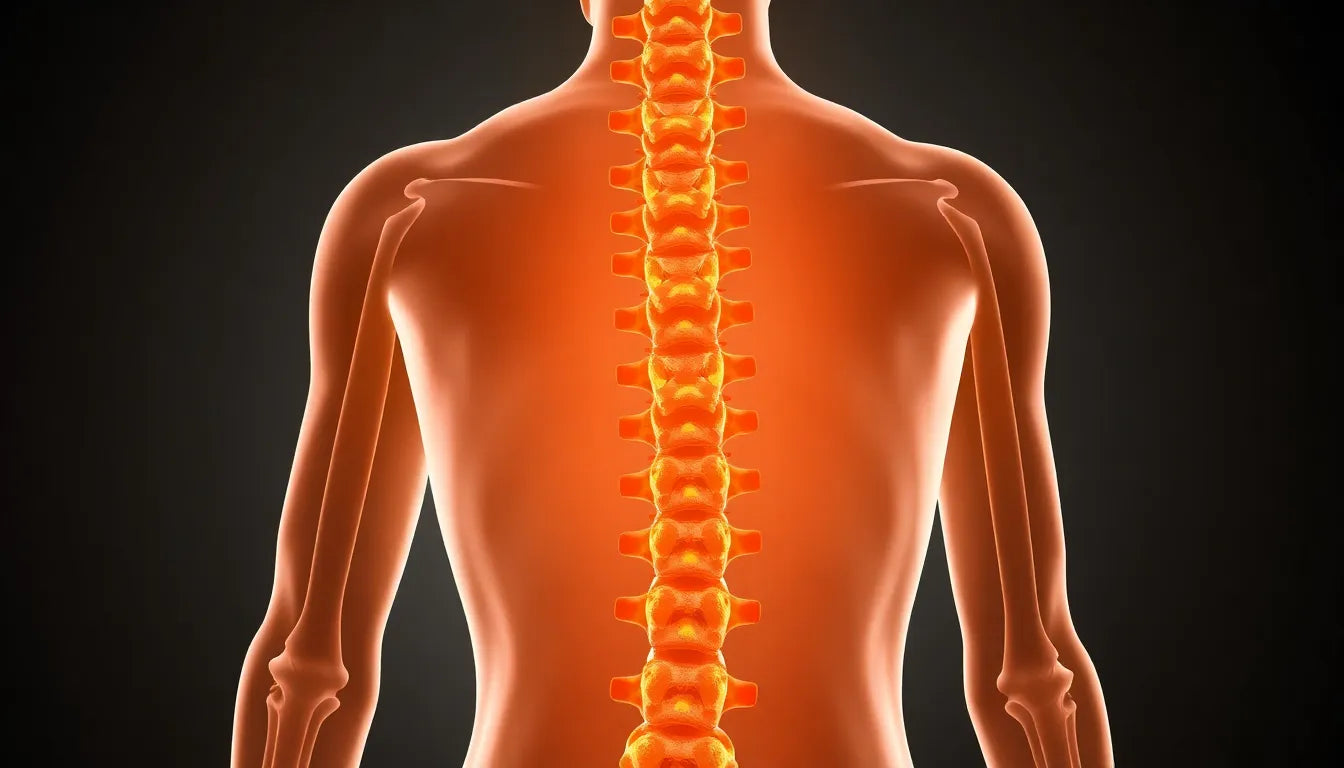 Upptäck hur sjukgymnastik kan lindra smärta från spondylos i ländryggen - Illustration
