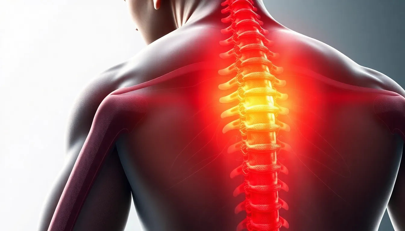 Övningsläsare tipsar: skonsamma rörelser för diskbråck i ländryggen - Illustration