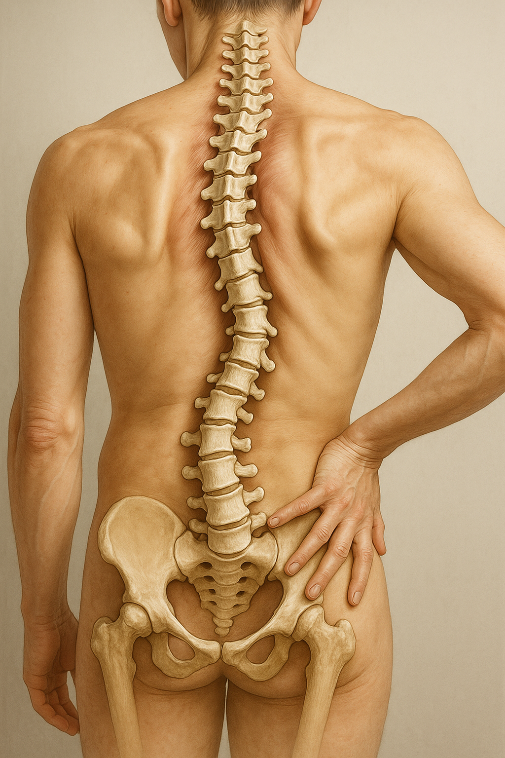 Upptäck lösningar för en sned rygg i ländryggen och förbättra din livskvalitet - Illustration