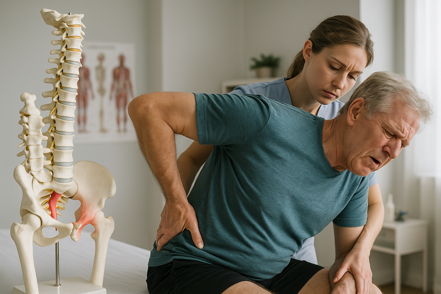 Upptäck effektiva metoder för att lindra smärta vid spinal stenos - Illustration