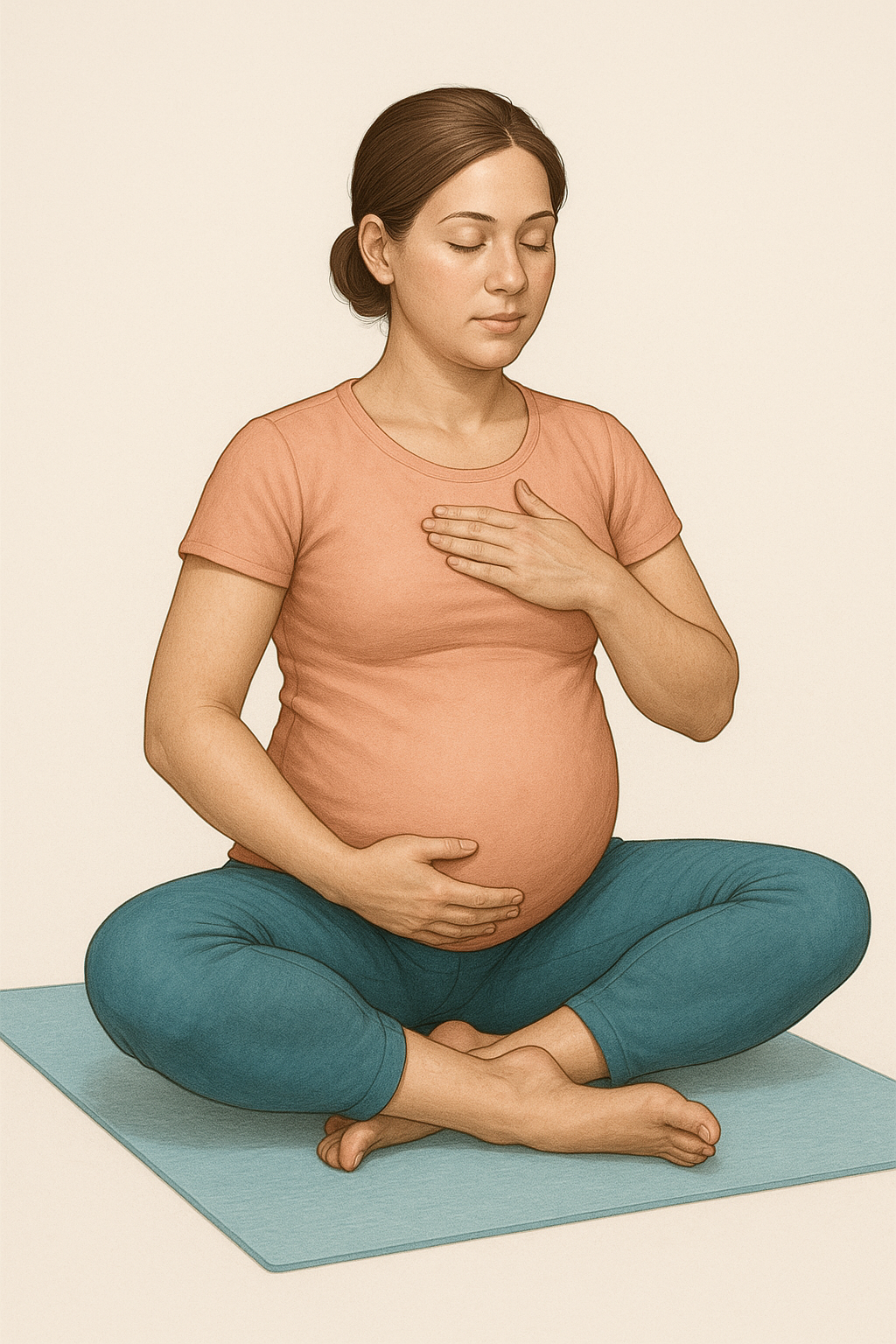 Yoga gravid: hitta lugnet och styrkan under din graviditet