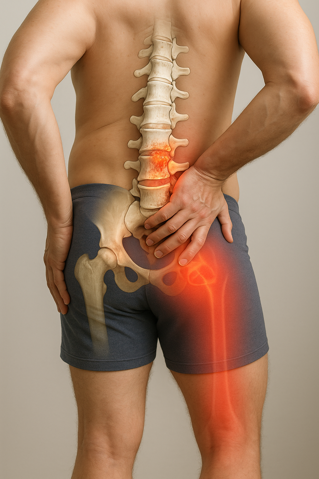 Upptäck facettledsartros: vanliga symtom och hur du lindrar dem - Illustration
