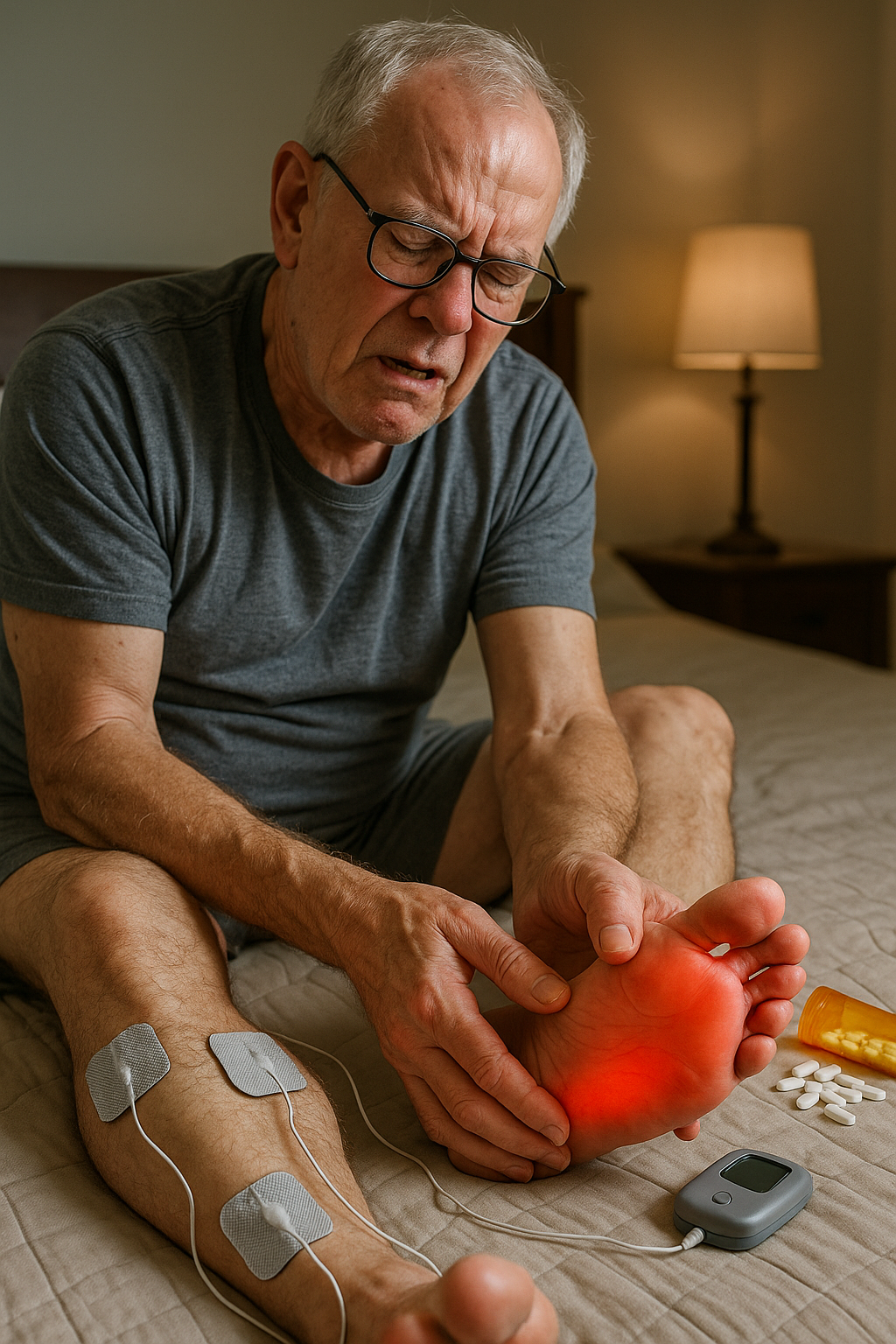 Lindra diabetisk neuropatisk smärta: strategier för ett bättre liv - Illustration