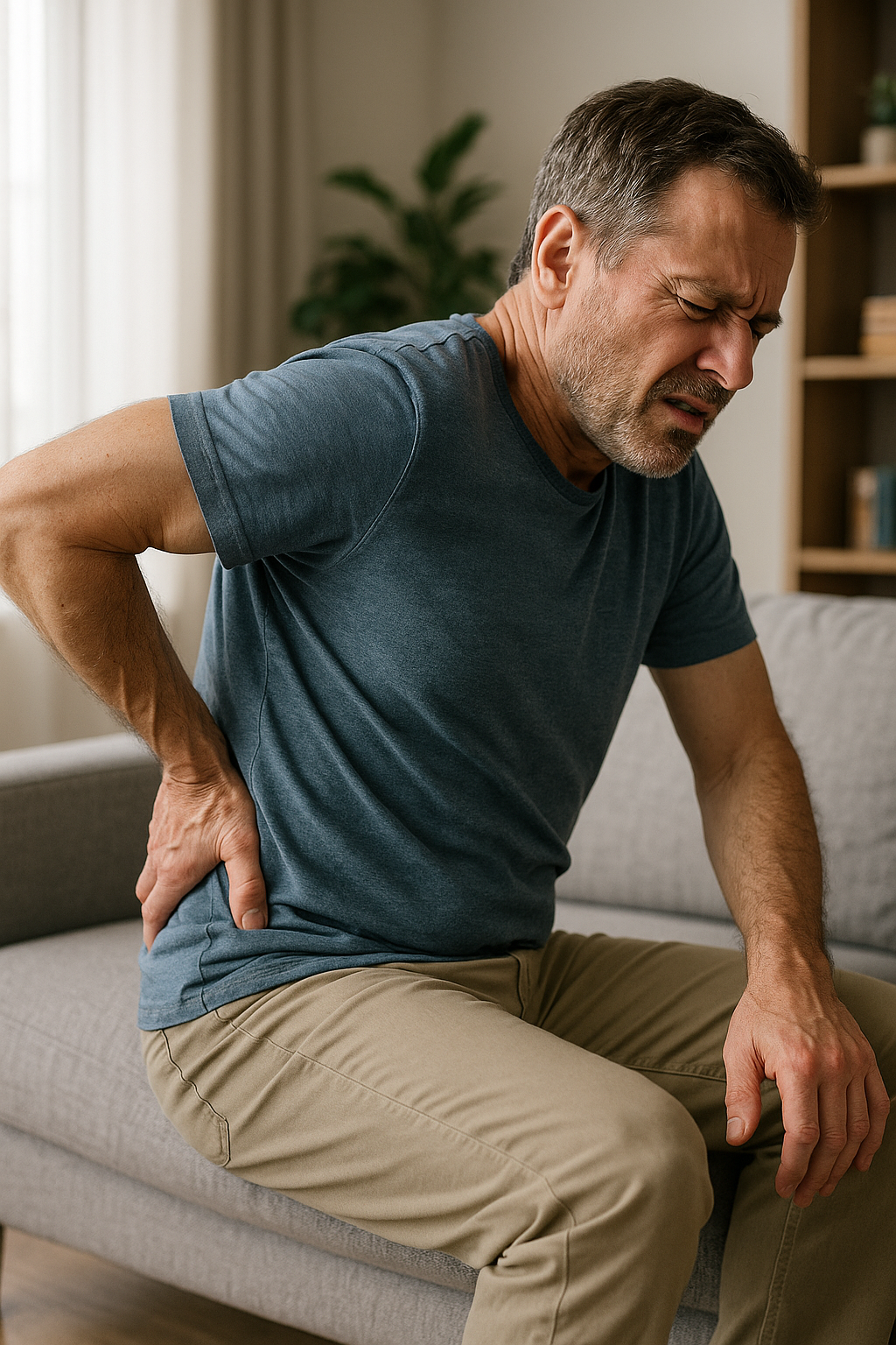 Så lindrar du smärtan i ryggen och vänstra sidan – enkla tips och råd - Illustration