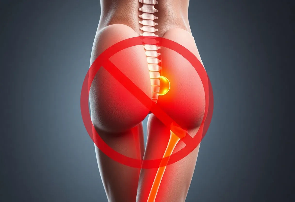 Så lindrar du smärta i baksida lår och knäveck effektivt - Illustration