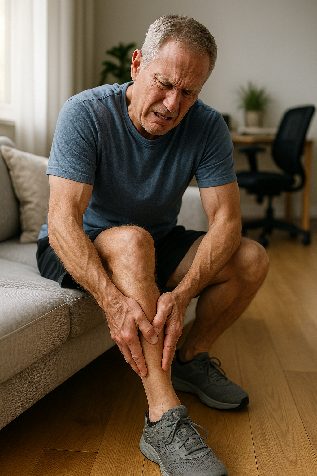 Upptäck orsakerna bakom ont i benen och hur du kan lindra smärtan hemma - Illustration