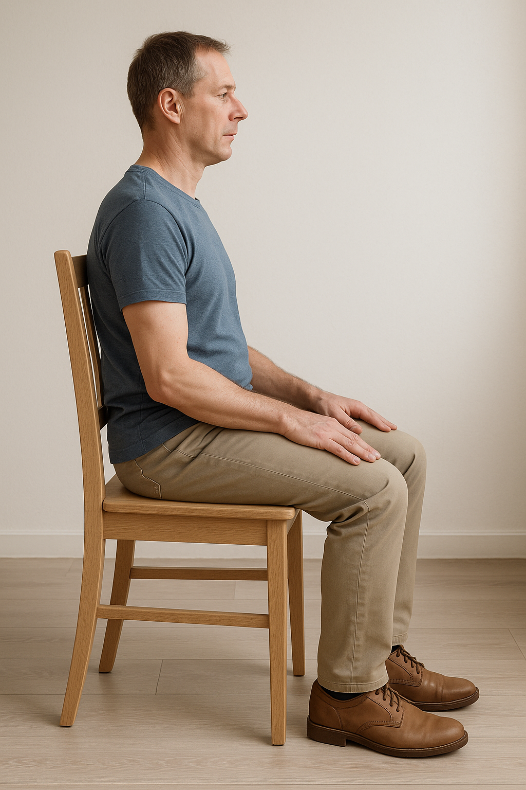 Optimera din sittkomfort: hur du väljer rätt sitthöjd för din stol - Illustration