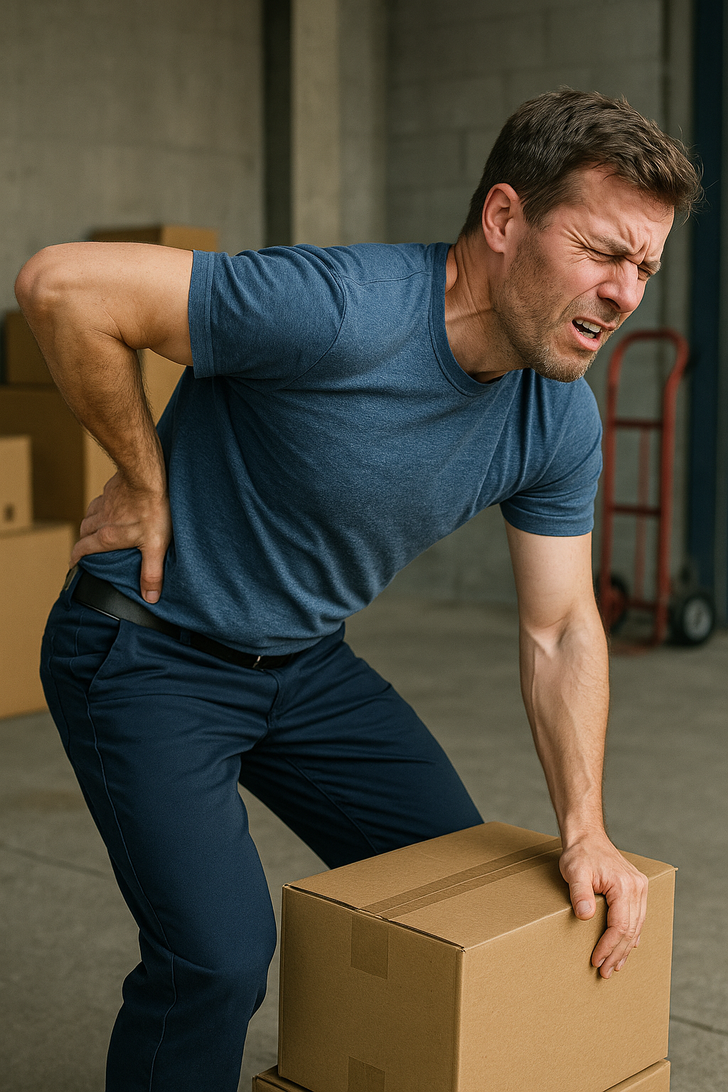 Så undviker du ryggont: rätt lyftteknik är nyckeln