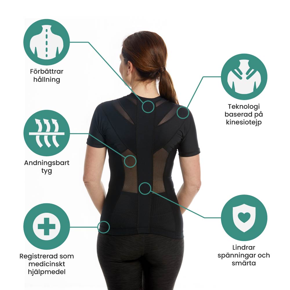 Women's Posture Shirt™ - Svart