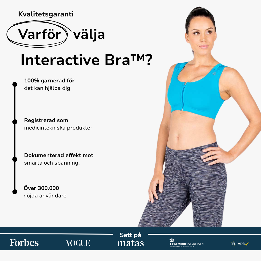 AlignMe Interactive Bra - Blå (begränsade storlekar)