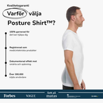 Men's Posture Shirt™ - Vit