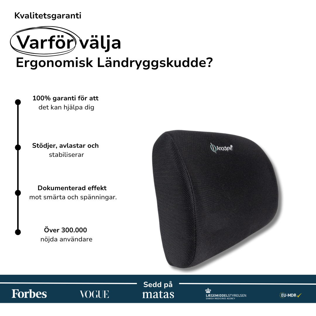 Ergonomisk ländkudde