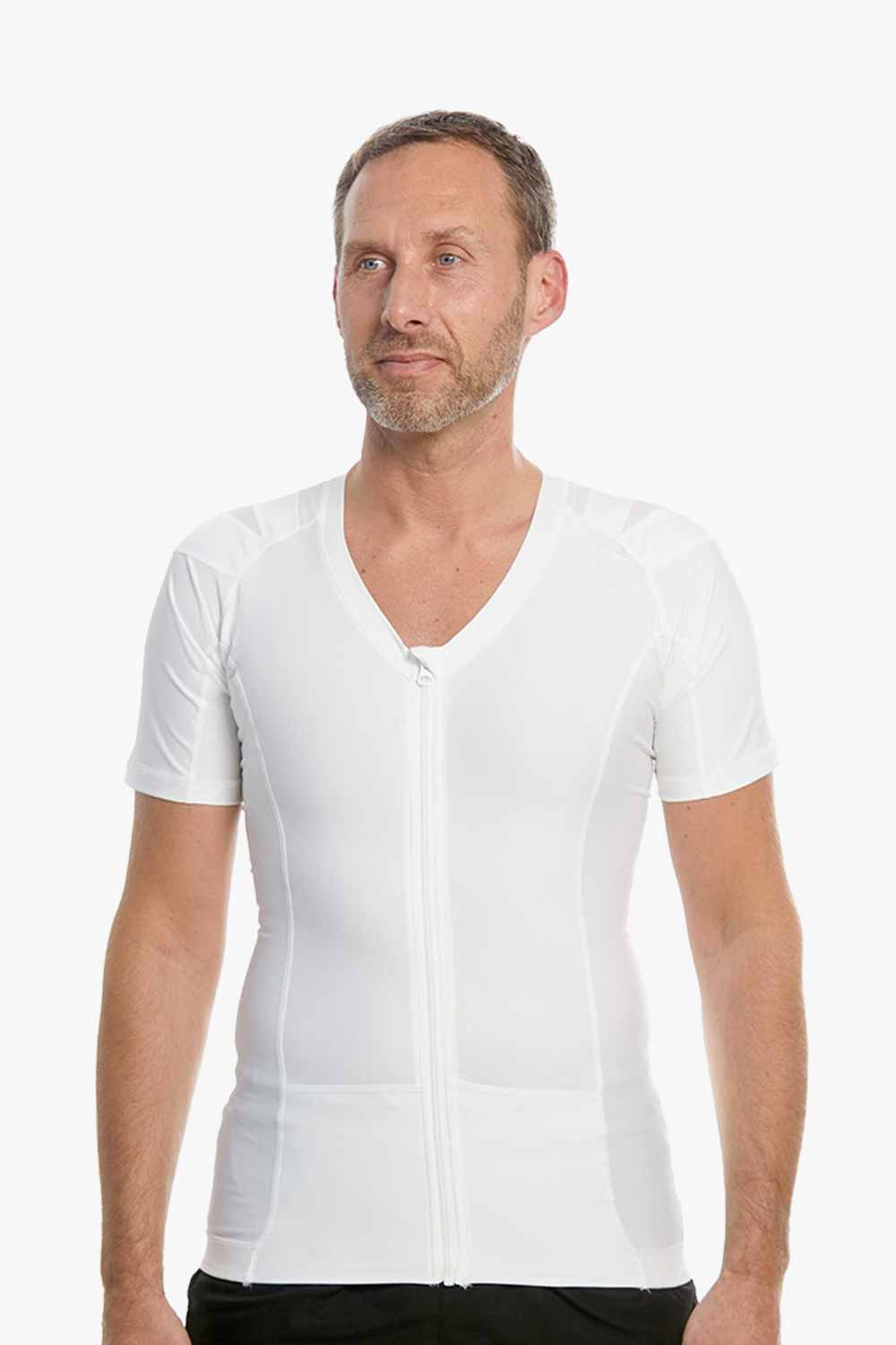 Men's Posture Shirt™ Zipper - Vit