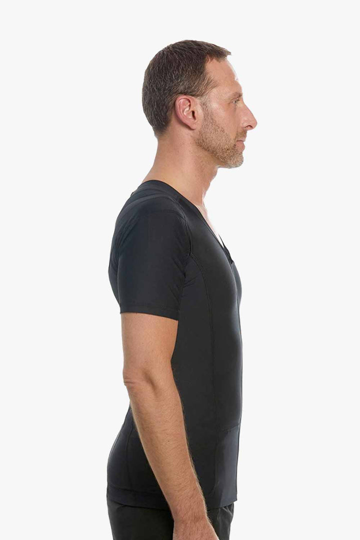 Men's Posture Shirt™ Zipper - Svart