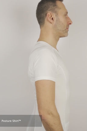 DEMO - Men's Posture Shirt™ Zipper - Svart